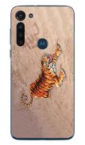 Capa Adesivo Skin243 Verso Para Motorola Moto G8 Power 2020