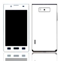 Capa Adesivo Skin352 Para LG Optimus L7 P705 Capa Adesivo Skin352 Para LG Optimus L7 P705