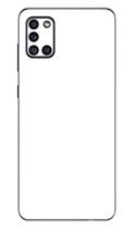 Capa Adesivo Skin352 Verso Para Samsung Galaxy A31 SM-A315G