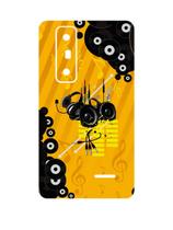 Capa Adesivo Skin354 Verso Para LG Optimus 3d Max P720h