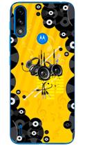 Capa Adesivo Skin354 Verso Para Motorola Moto E7 Power 2021