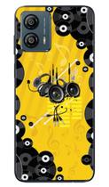 Capa Adesivo Skin354 Verso Para Motorola Moto G53 2022