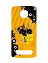 Capa Adesivo Skin354 Verso Para Motorola Moto Z2 Force 2017