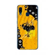 Capa Adesivo Skin354 Verso Para Samsung Galaxy A20