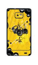 Capa Adesivo Skin354 Verso Para Samsung Galaxy S2 Gt-i9100