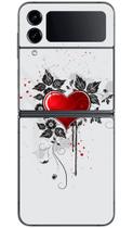 Capa Adesivo Skin364 Verso Para Samsung Galaxy Z Flip4