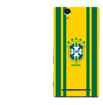 Capa Adesivo Skin367 Verso Para Sony Xperia T2 D5322