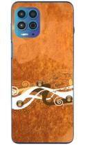 Capa Adesivo Skin371 Verso Para Motorola Moto G100