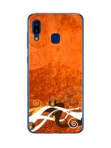 Capa Adesivo Skin371 Verso Para Samsung Galaxy A20