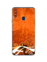 Capa Adesivo Skin371 Verso Para Samsung Galaxy A20s