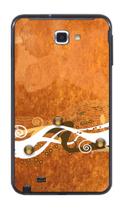 Capa Adesivo Skin371 Verso Para Samsung Galaxy Note Gt-n7000