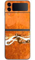 Capa Adesivo Skin371 Verso Para Samsung Galaxy Z Flip4