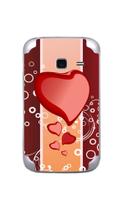 Capa Adesivo Skin372 Verso Para Galaxy Y Duos Gt-s6102b