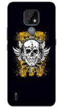 Capa Adesivo Skin374 Verso Para Motorola Moto E7 (2020)