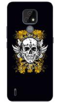Capa Adesivo Skin374 Verso Para Motorola Moto E7 (2020)
