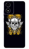 Capa Adesivo Skin374 Verso Para Motorola Moto G04