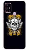 Capa Adesivo Skin374 Verso Para Motorola Moto G30 (2021)