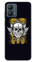 Capa Adesivo Skin374 Verso Para Motorola Moto G53 2022