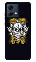 Capa Adesivo Skin374 Verso Para Motorola Moto G84