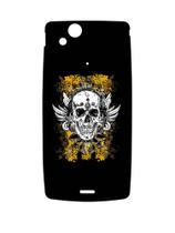 Capa Adesivo Skin374 Verso Para Sony Ericsson Xperia Arc Lt15a