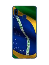 Capa Adesivo Skin628 Verso Para Samsung Galaxy A20