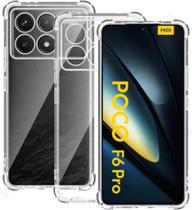 Capa Air Cushion Para Poco F6 Pro 5G - Transparente