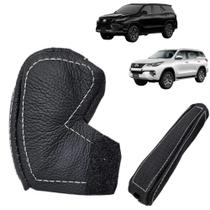 Capa Alavanca Freio De Mão E Capa Manopla Câmbio Automático Sw4 Hilux 2016 Á 2025