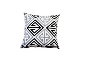 Capa Almofada 40 x 40 Estampada Cor Preta Nallu Decor