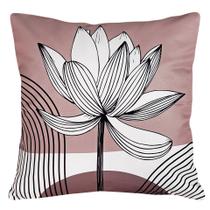 Capa Almofada 45x45 Planta Estilizada Decor Moderna Sofá Sala Capa Almofada 45x45 Planta Estilizada Decor Moderna Sofá Sala