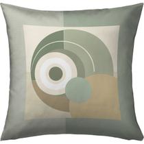 Capa Almofada 50x50 Linha Abstract Branches Green B Capa Almofada 50x50 Linha Abstract Branches Green B