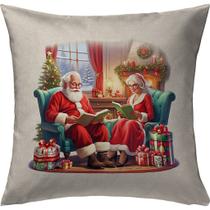 Capa Almofada 50x50 Natal Linha Family D