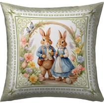 Capa Almofada 50x50 Páscoa Family D