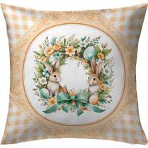 Capa Almofada 50x50 Páscoa Orange D