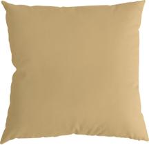 Capa Almofada 50x50 Suede Classic Leaves Capuccino Lisa D
