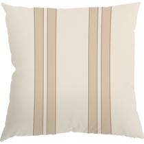 Capa Almofada 50x50 Suede Classic Palm Bege e Marrom D
