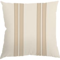 Capa Almofada 50x50 Suede Classic Palm Bege e Marrom D