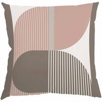 Capa Almofada 50x50 Suede Minimalist Rose D