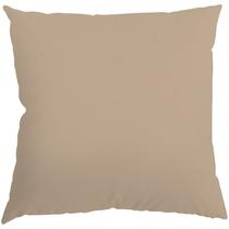 Capa Almofada 50x50 Suede Modern Fendi e Bege Lisa D Capa Almofada 50x50 Suede Modern Fendi e Bege Lisa D