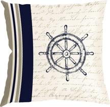 Capa Almofada 50x50 Suede Nautilus C