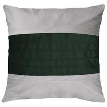 Capa Almofada De Veludo Macia Luxuosa Drapeada Bicolor 45x45 Capa Almofada De Veludo Macia Luxuosa Drapeada Bicolor 45x45