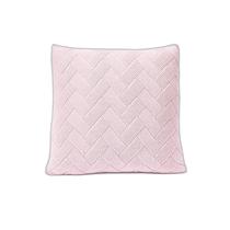 Capa Almofada Decoração 45X45 C/Zíper Tricot London Rosa