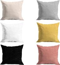 Capa Almofada Em Microfibra Zaha 45Cm X 45Cm Rio Home Cap004