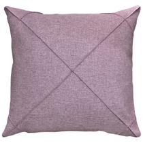 Capa Almofada Linho Azul Cinza Cru Terracota Marrom - 43x43