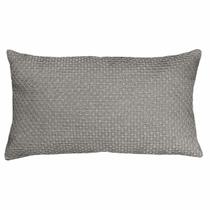 Capa Almofada Linho Com Bouclé Bege Renda Areia Luxo 45x45