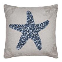 Capa Almofada Linho Praia Pousada Hotel Fundo Do Mar 43x43