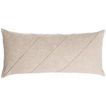 CAPA ALMOFADA LINHO RETANGULAR BAGUETE CRU DRAPEADA 30x65 CAPA ALMOFADA LINHO RETANGULAR BAGUETE CRU DRAPEADA 30x65