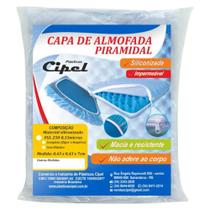 Capa Almofada Piramidal 0,10 Mm Elástico 45 X 45 X 7 - Quadrada Transparente Capa Almofada Piramidal 0,10 Mm Elástico 45 X 45 X 7 - Quadrada Transparente