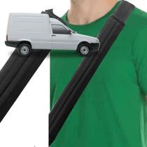 Capa Almofada Protetora Com Espuma para FIAT FIORINO TODOS CINTO de Segurança com Elegante Acabament