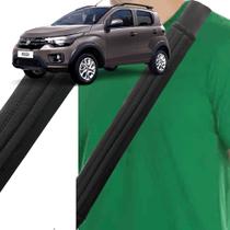 Capa Almofada Protetora Com Espuma para FIAT MOBI TODOS Cinto de Segurança com Elegante Acabamento e