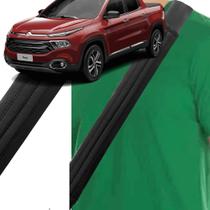 Capa Almofada Protetora Com Espuma para FIAT TORO TODOS Cinto de Segurança com Elegante Acabamento e